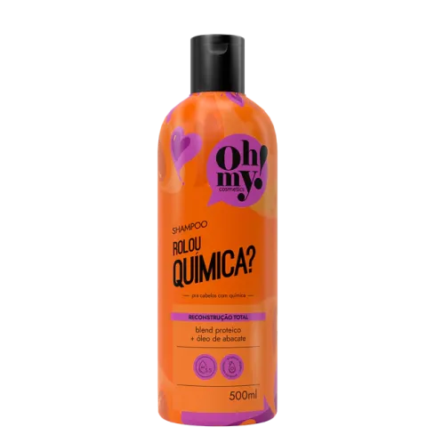 Shampoo Oh My! Rolou Química 500 ml — imagem 1