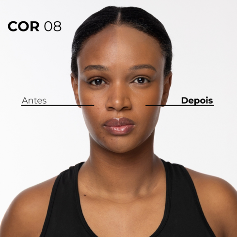 Base Líquida Pam Beauty Vida Cor 8 — imagem 1