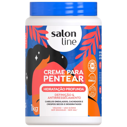 Creme para Pentear Salon Line Hidratação Profunda 1 kg — imagem 1
