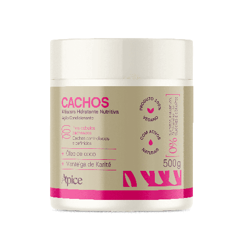 Máscara Capilar Apice Cachos Essence Hidratante Nutritiva 500 g — imagem 1