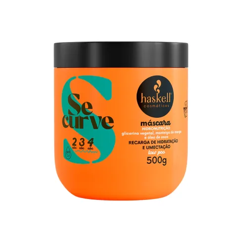 Máscara Hidronutrição Haskell Se Curve 500 g — imagem 1
