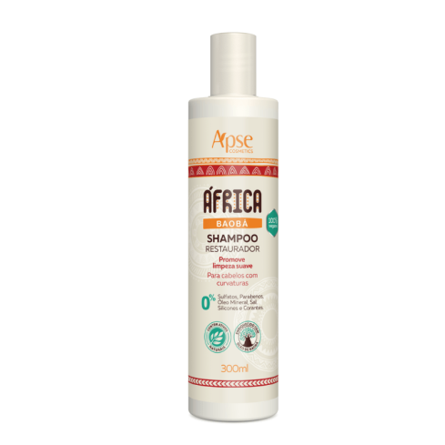 Shampoo Apice África Baobá Restaurador 300 ml — imagem 1