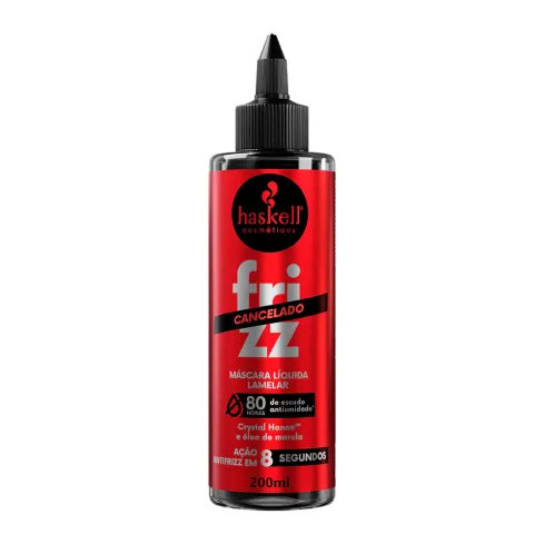 Máscara Líquida Lamelar Haskell Frizz Cancelado 200 ml — imagem 1