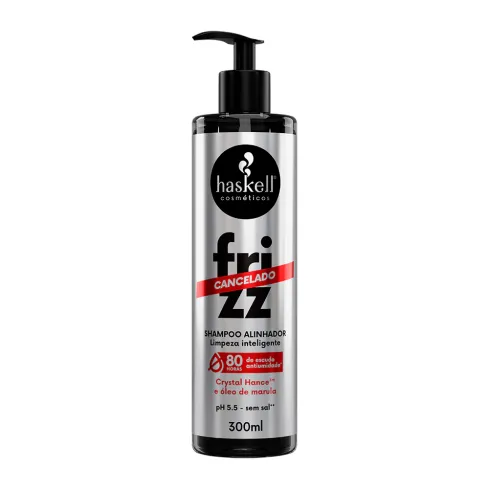Shampoo Alinhador Haskell Frizz Cancelado 300 ml — imagem 1