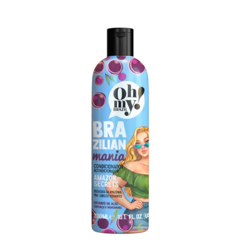 Condicionador Oh My! Brazilian Mania Amazon Secrets 300 ml — imagem 1