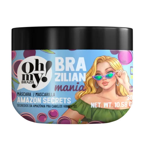 Máscara Capilar Oh My! Brazilian Mania Amazon Secrets 300 g — imagem 1