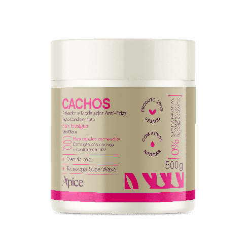 Ativador e Modelador Anti-Frizz Apice Cachos Essence 500 g — imagem 1
