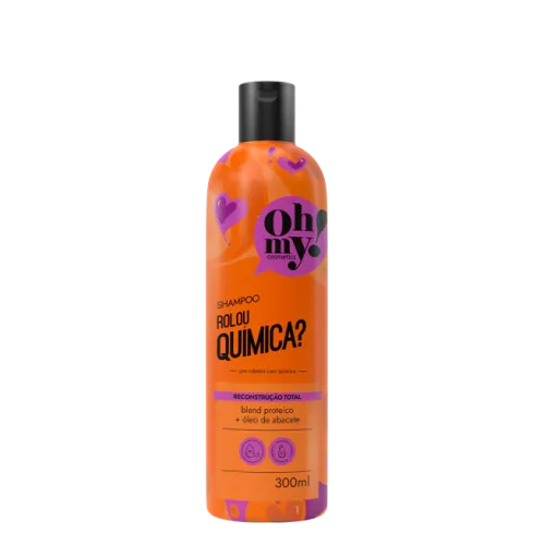 Shampoo Oh My! Rolou Química 300 ml — imagem 1