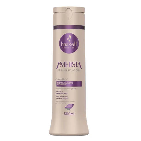 Shampoo Haskell Ametista Desamareladora 300 ml — imagem 1