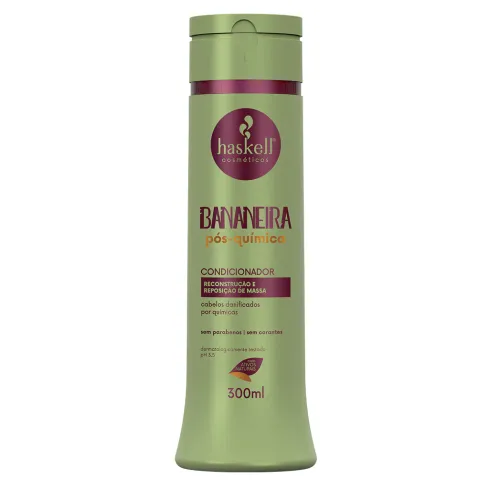 Condicionador Haskell Bananeira Pós-Química 300 ml — imagem 1