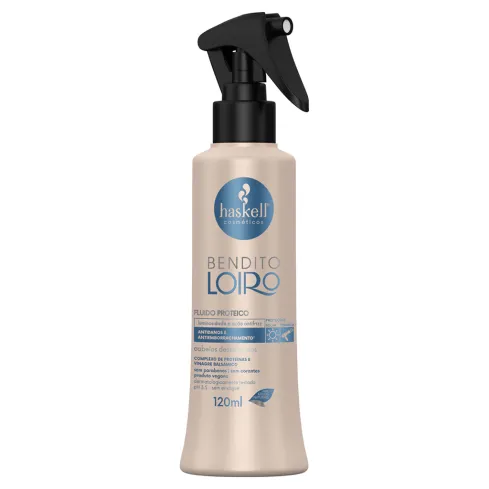 Fluido Proteico Haskell Bendito Loiro 120 ml — imagem 1