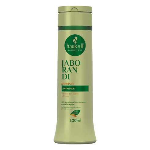 Shampoo Haskell Jaborandi Antiqueda 300 ml — imagem 1