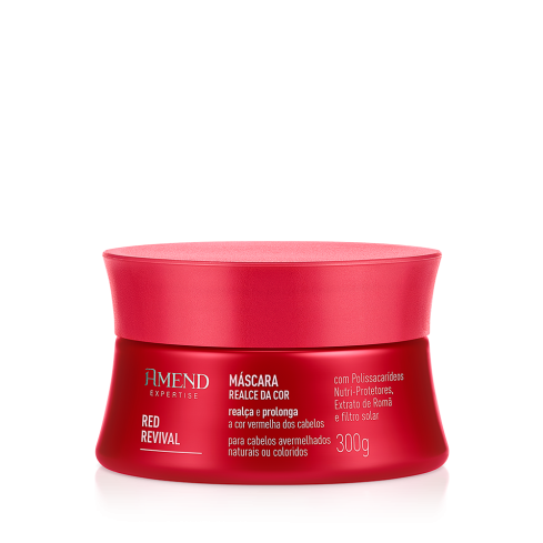 Máscara Pigmentante Amend Red Revival Expertise 300 g — imagem 1