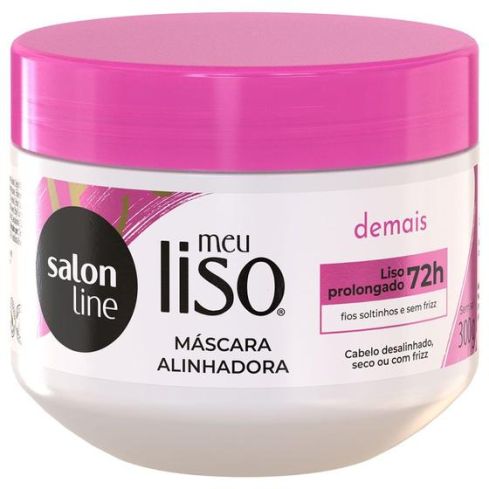 Salon Line Meu Liso Demais Máscara Capilar 300 g — imagem 1