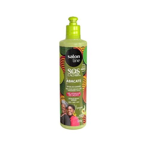 Gel Ativador de Cachos Salon Line S.O.S Cachos Abacate 300 ml — imagem 1