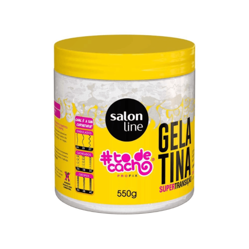 Gelatina #todecacho Super Transição Capilar Salon Line 550 g
