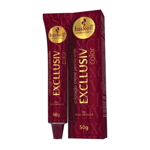 Coloração Haskell Excllusiv Color 10.21 Louro Claríssimo Pérola 50 g — imagem 1
