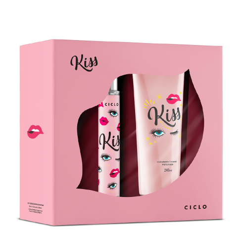 Estojo Ciclo Kiss Deo Colônia 30 ml + Loção Hidratante 240 ml — imagem 1