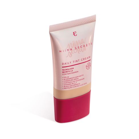 Base Eudora Niina Secrets Daily Tint Cream Cor 0 FPS 30 25 ml — imagem 1