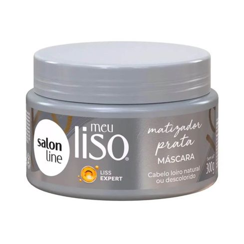 Máscara Meu Liso Matizador Prata Salon Line 300 g