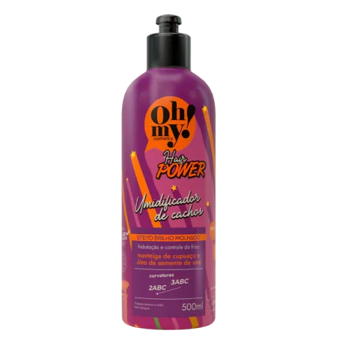 Umidificador de Cachos Oh My! Hair Power 500 ml — imagem 1
