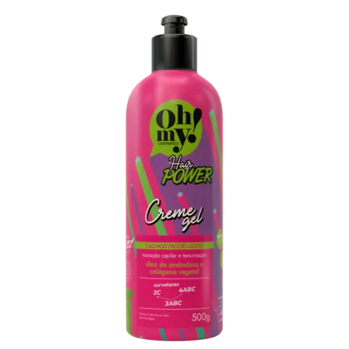Creme Gel Oh My! Hair Power 500 ml — imagem 1