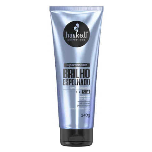 Supermáscara Haskell Brilho Espelhado 240 g — imagem 1
